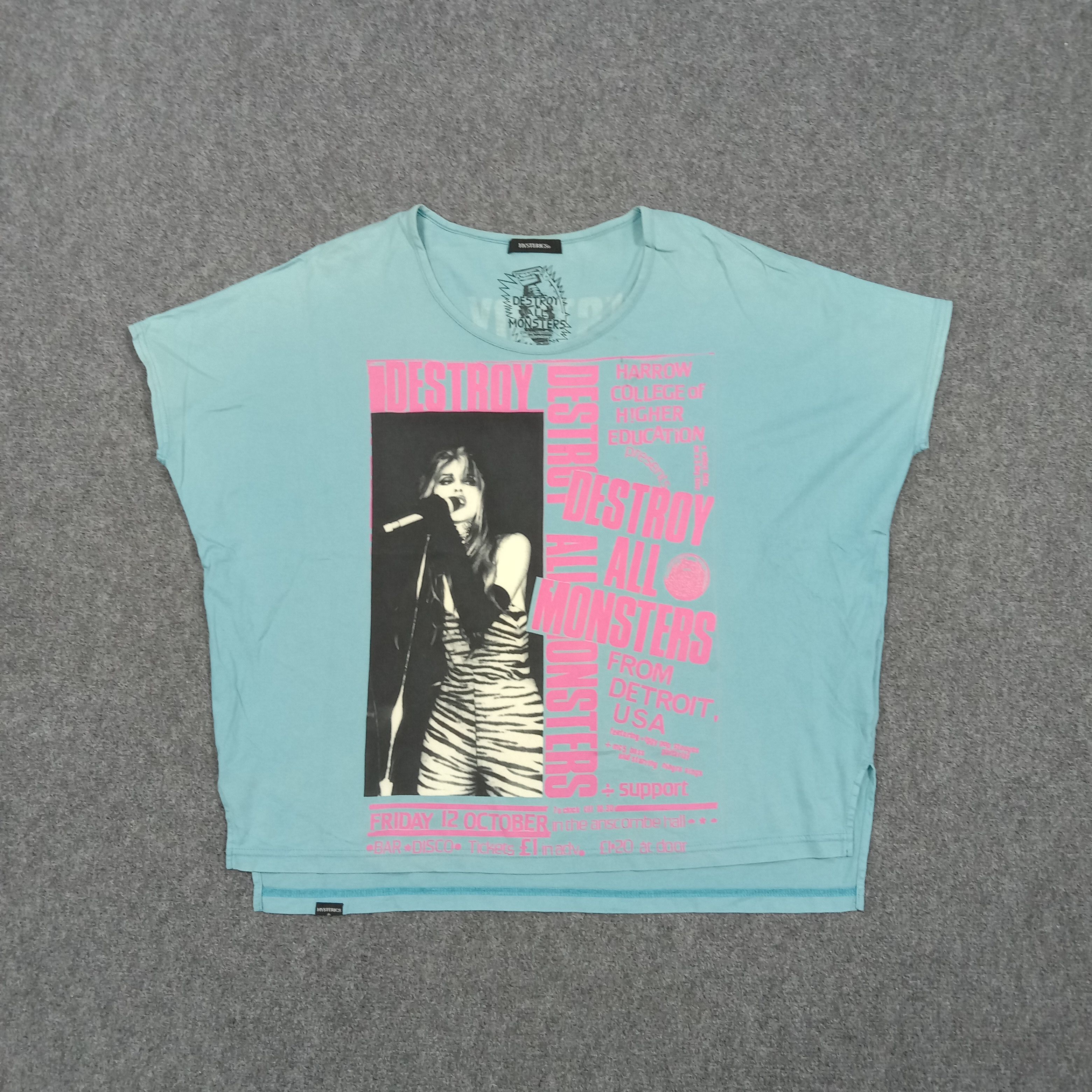 Hysteric Glamour Hysteric Glamour x Destroy All Monsters Tshirt C285N49 Size XL / US 12-14 / IT 48-50 - 1 Thumbnail