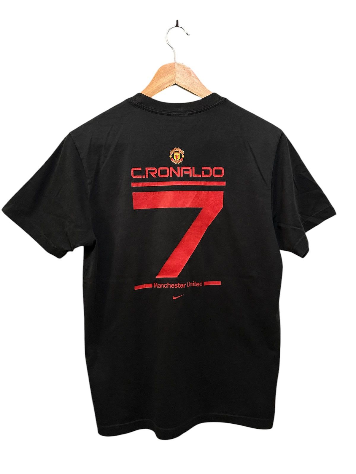 Nike Vintage Nike Center Manchester United Club No 7 C.Ronaldo Size US M / EU 48-50 / 2 - 2 Thumbnail