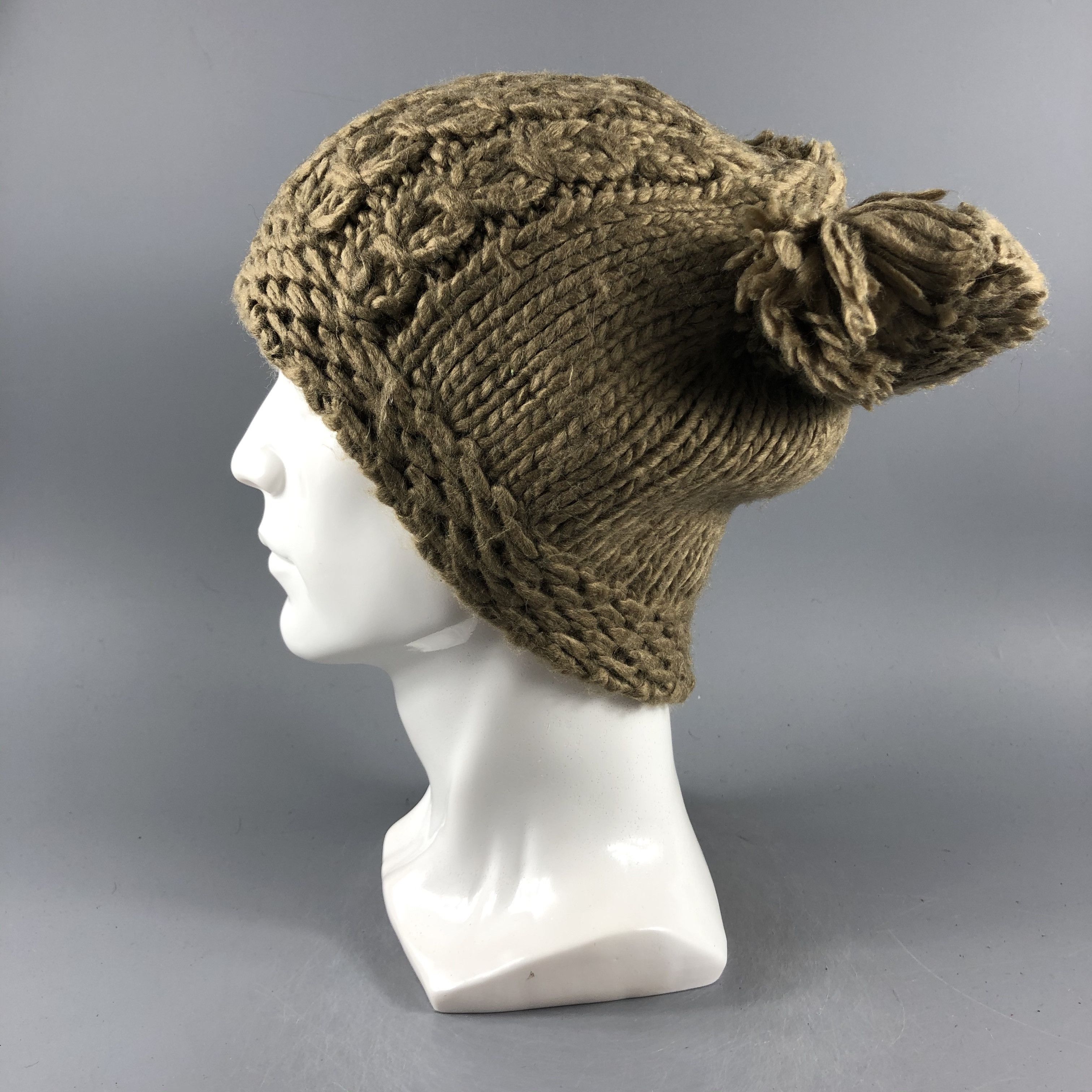 Japanese Brand × Vintage Womens Marble Sud Knit Beanie Snow Hat Snow Cap -D373 Size ONE SIZE - 1 Thumbnail