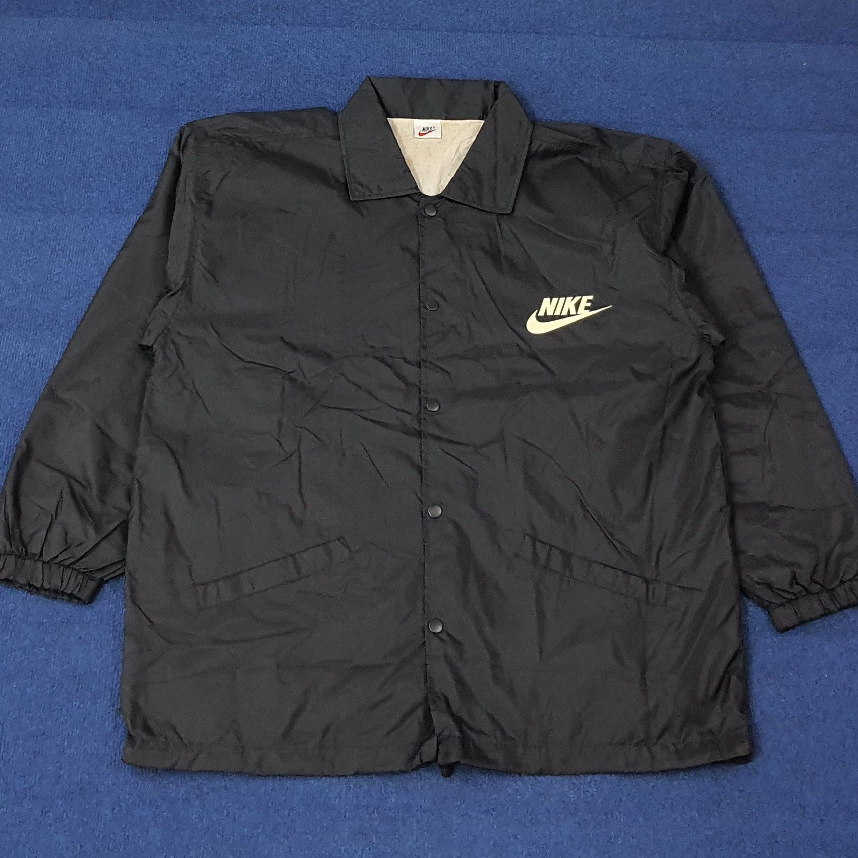 Nike Vintage Nike 90s Coach Jacket C262N14 Size US XL / EU 56 / 4 - 3 Thumbnail