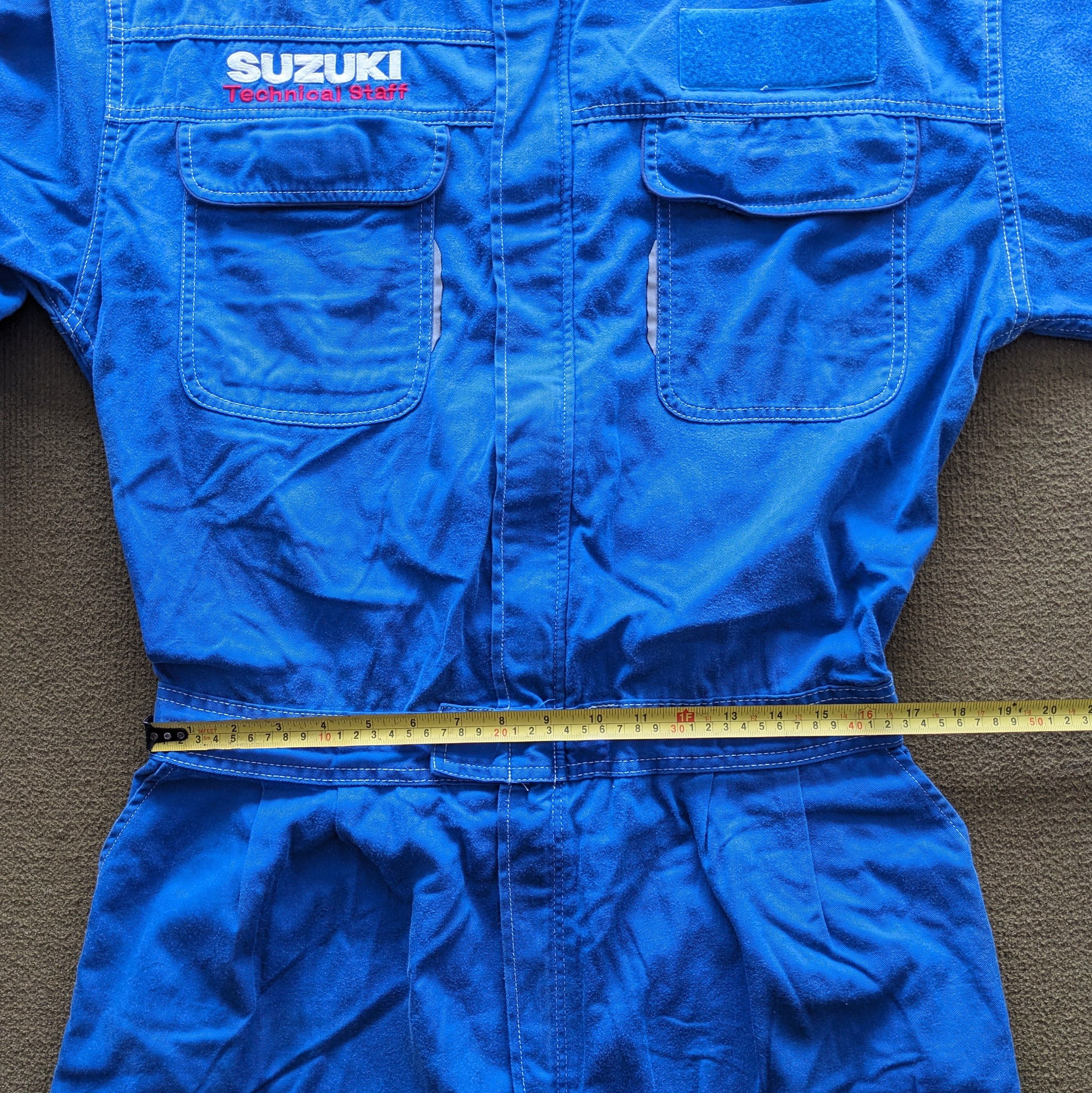 Vintage Vintage SUZUKI Racing Coverall Workwear Jacket Size US L / EU 52-54 / 3 - 7 Thumbnail