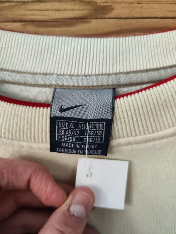 Nike × Vintage Nike Athletic Vintage Crewneck 90s XL Sweatshirt Size US XL / EU 56 / 4 - 4 Thumbnail