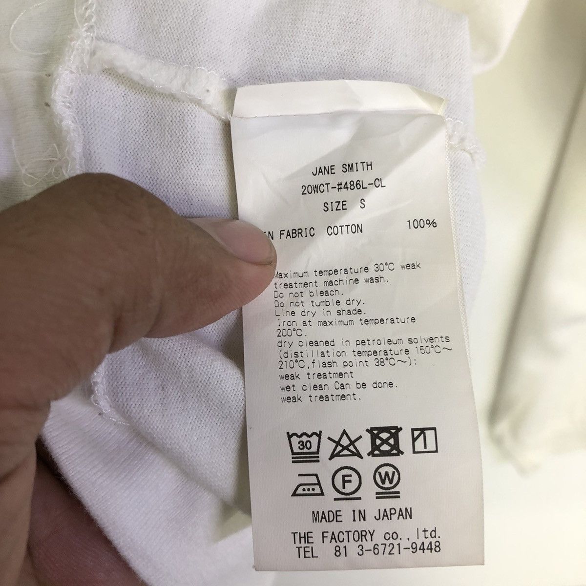 Japanese Brand JOHN MASON SMITH × COLINE LANE L/S T-SHIRT FOUR STROKES FANS Size US S / EU 44-46 / 1 - 14 Thumbnail