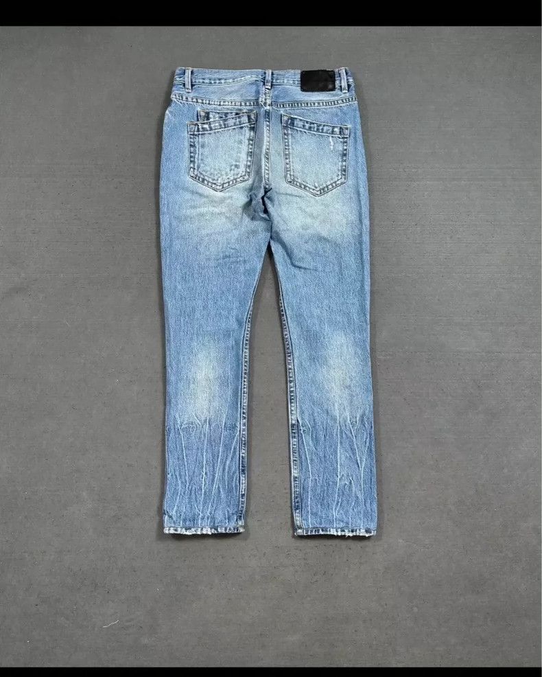 Helmut Lang HELMUT LANG Watering destroys jeans Size US 31 - 2 Thumbnail