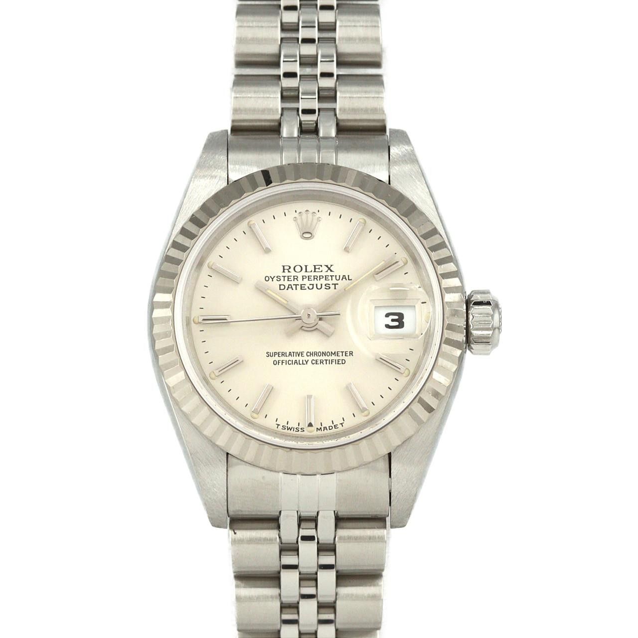 Rolex Rolex Rolex Datejust Stainless Steel White Gold Automatic Metal Automatic 69174 DUTY FREE for USA Size ONE SIZE - 1 Thumbnail