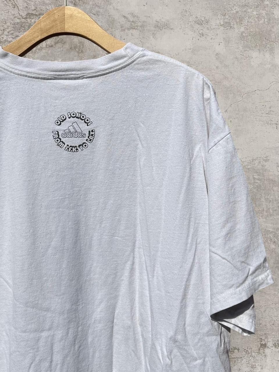 Adidas Y2K Adidas RUN DMC Logo Graphic Tee “Old School” Men’s Large Size US L / EU 52-54 / 3 - 3 Thumbnail