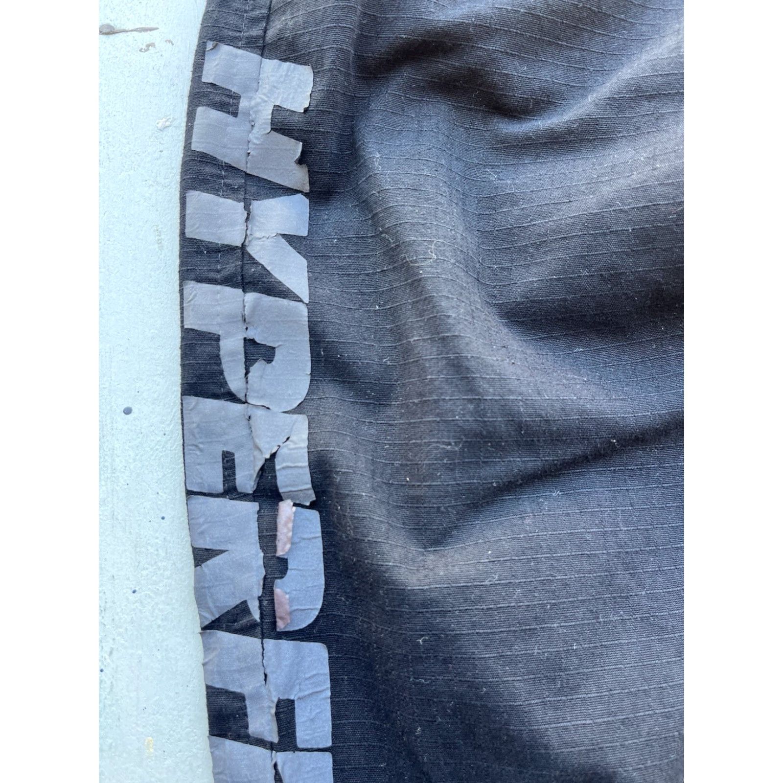 Vintage HYPERFLY Joggers Black Solid XL Stretch Active Gym MMA Jiu Jitsu Nylon BBJ Men’s Pants Tapered Size US 36 / EU 52 - 5 Thumbnail