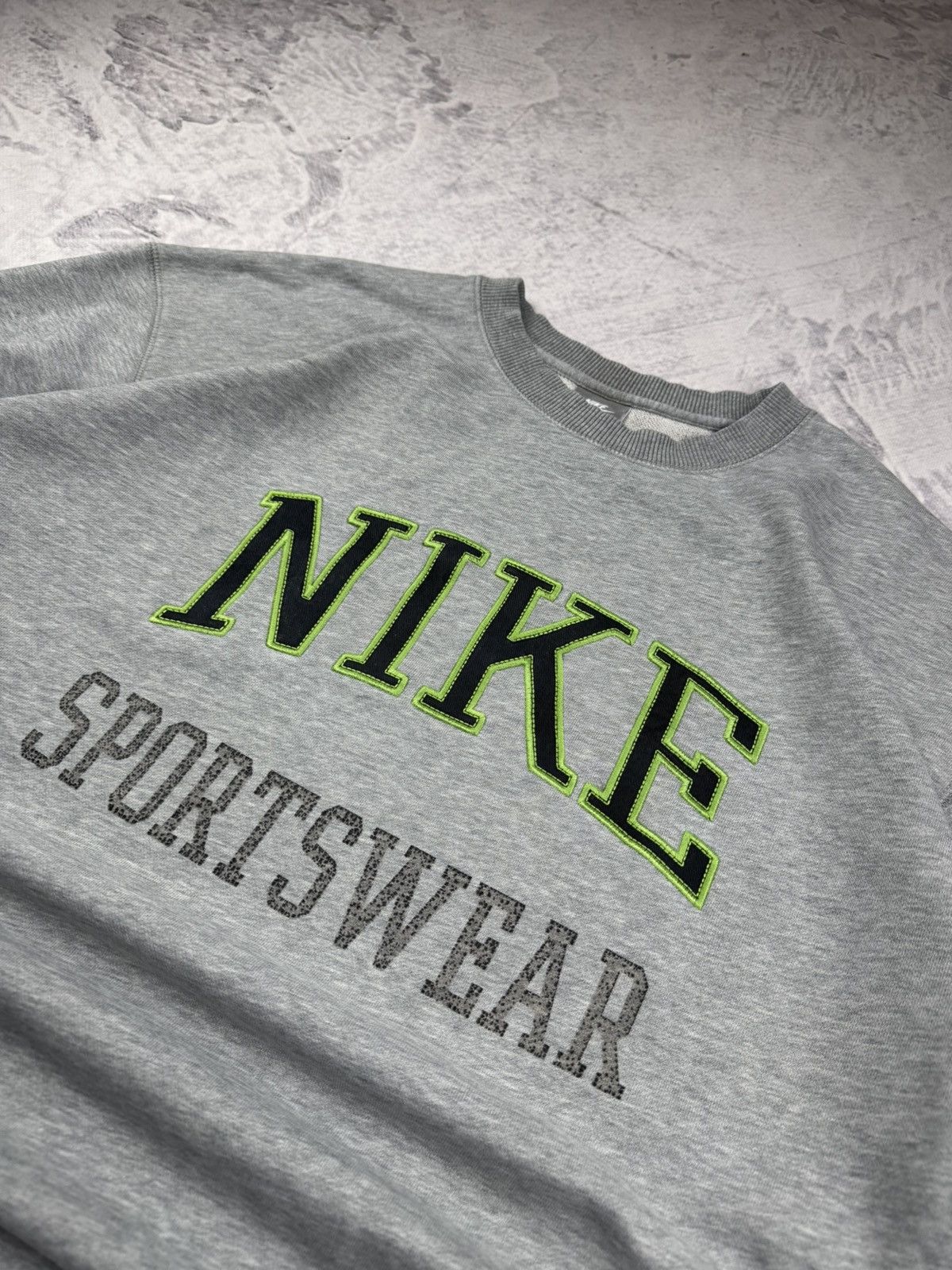 Nike × Vintage NIKE VINTAGE CENTER LOGO OVERSIZE BOXY SWEATSHIRT Size US XL / EU 56 / 4 - 5 Thumbnail