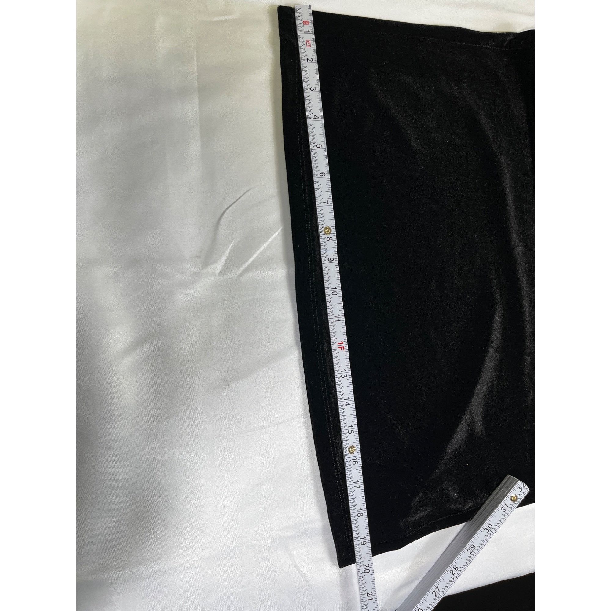 Other Prelude SKU 7614 Black Velvet Strapless Jumpsuit Size 4 Size 27" / US 4 / IT 40 - 10 Thumbnail