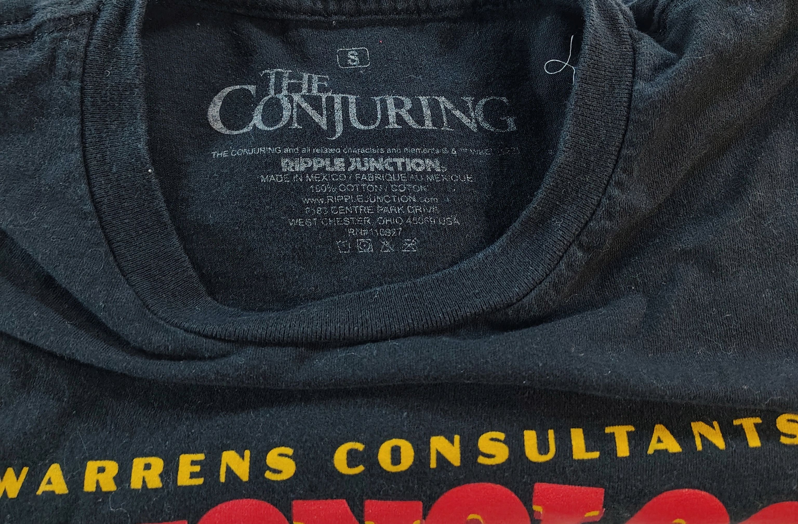 Ripple Junction Men's The Conjuring "Demonology Witchcraft" T-Shirt Size US S / EU 44-46 / 1 - 2 Thumbnail