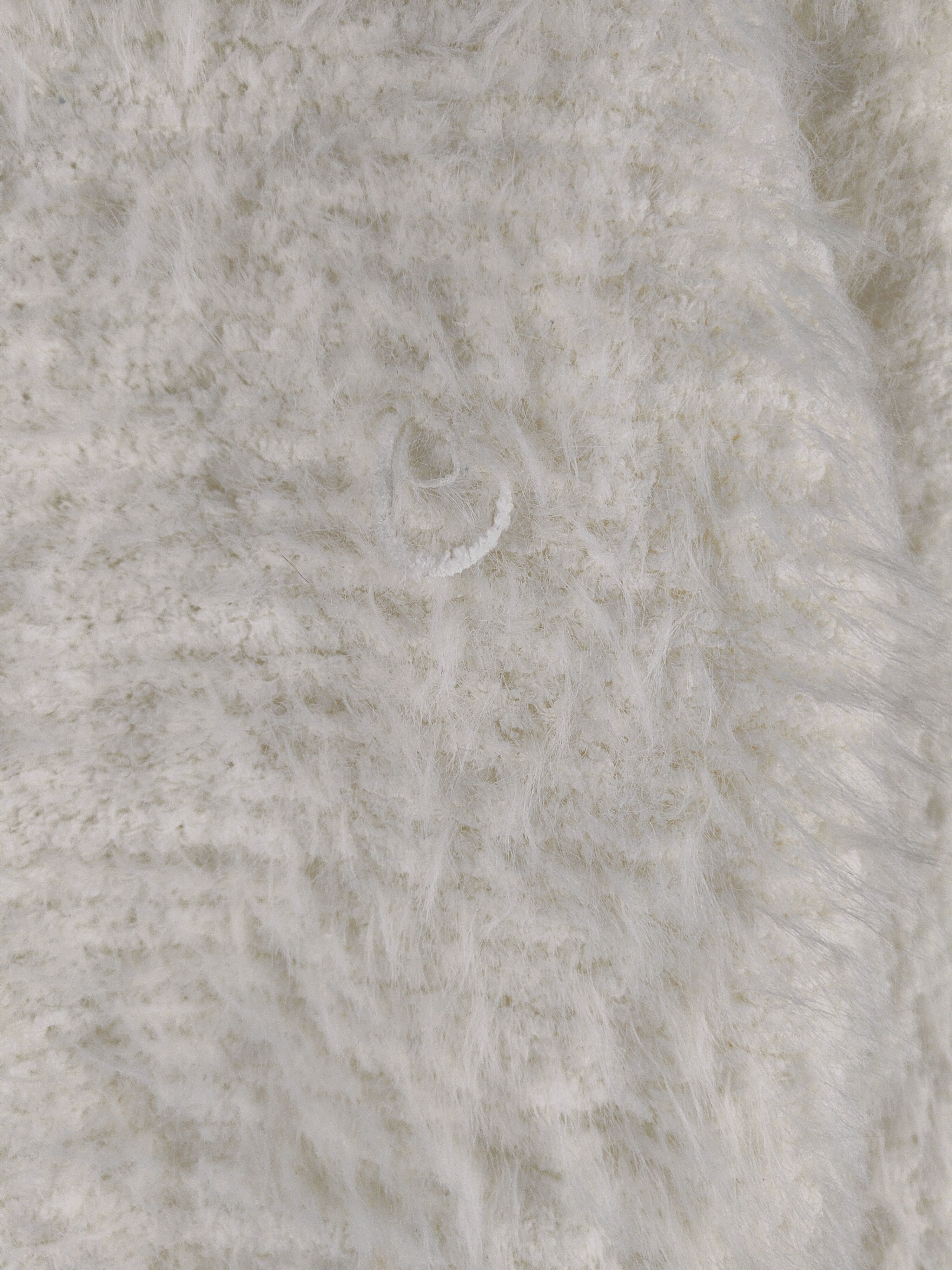 Japanese Brand DL Chocol Raffine Cream Fur Mohair Knitwear #sp46-470 Size S / US 4 / IT 40 - 2 Thumbnail