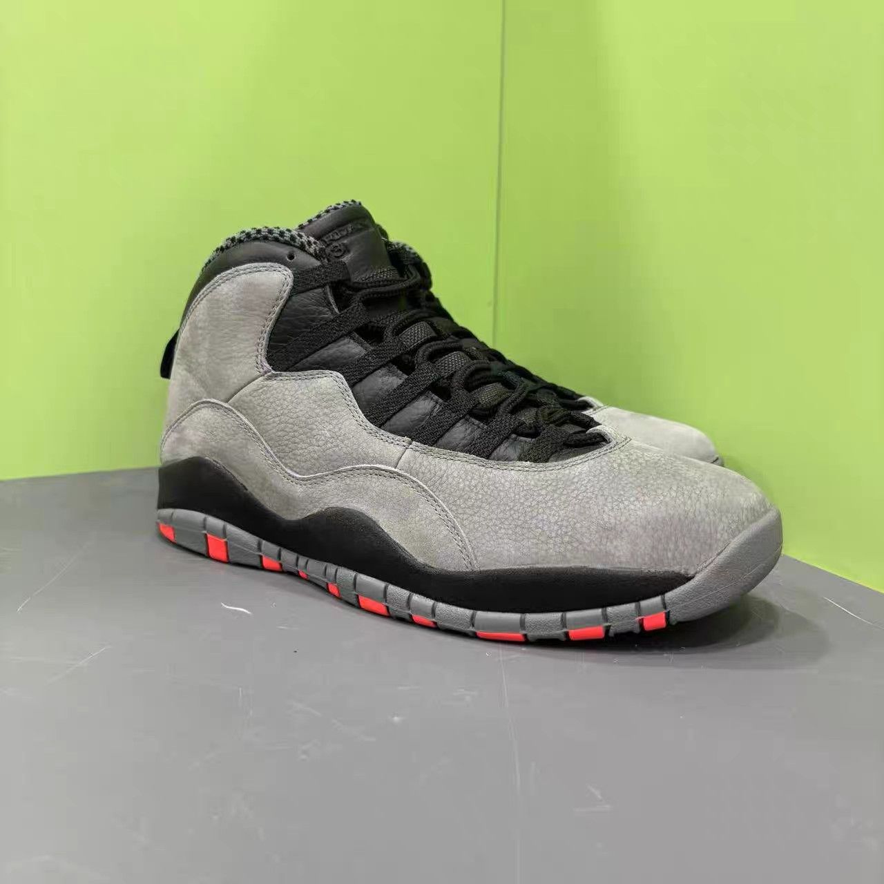Jordan Brand Air Jordan 10 Cool Grey K15 Size US 11.5 / EU 44-45 - 2 Thumbnail