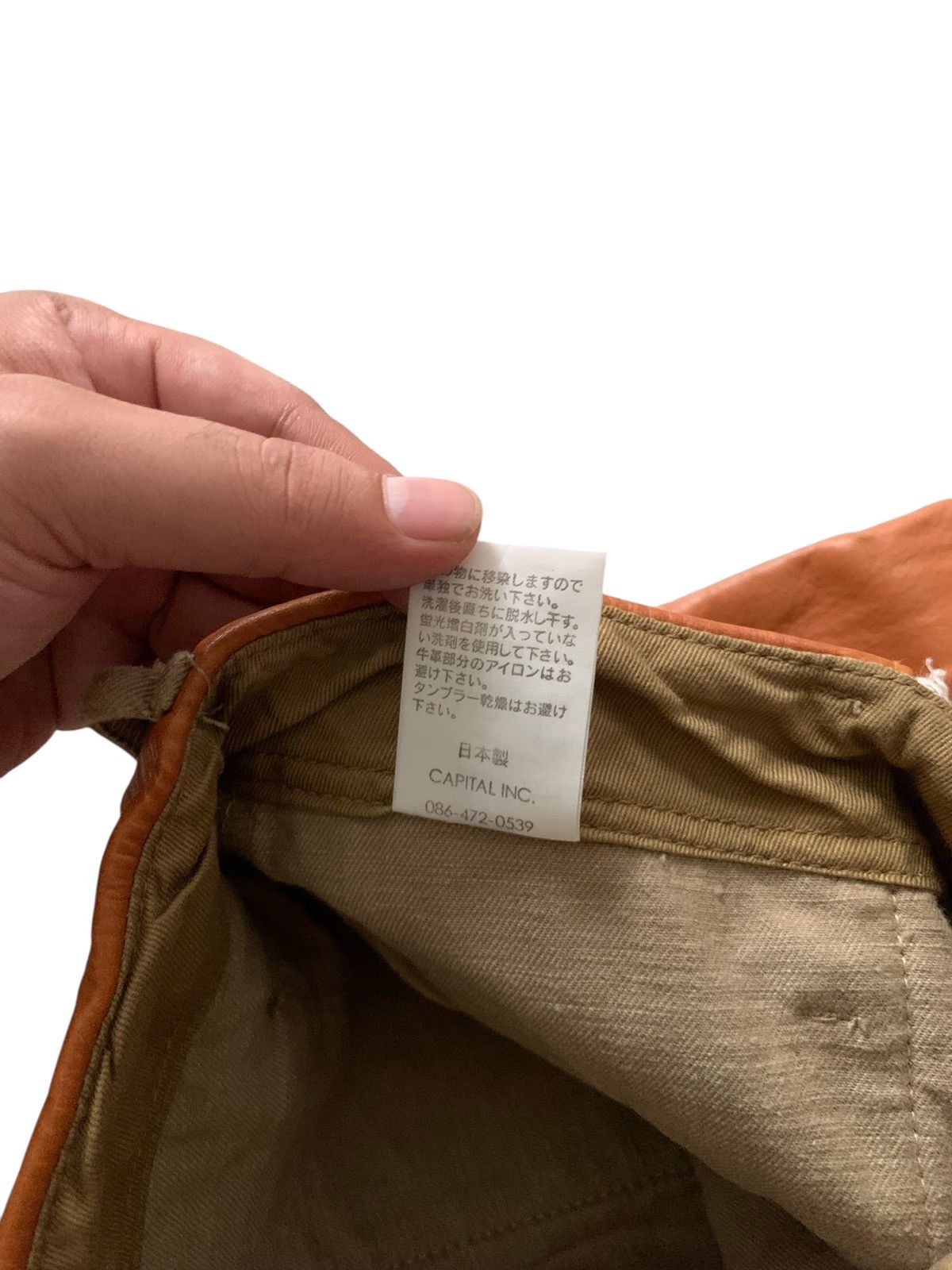Kapital Rare Kapital Hiro Hirata Mixed Leather Pocket Pants Size US 32 / EU 48 - 7 Thumbnail