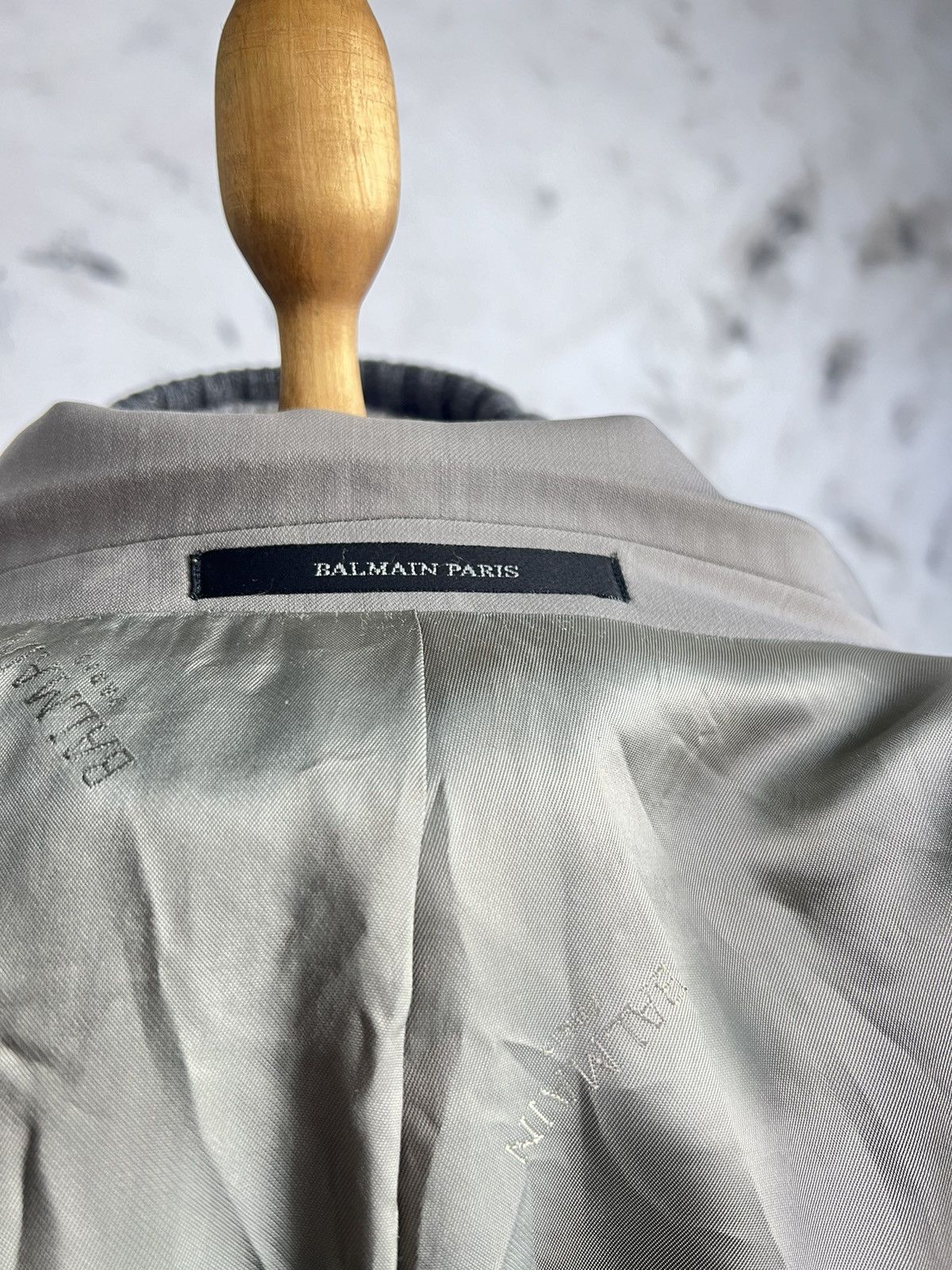 Balmain Vintage Balmain Paris Blazer Suit Jacket Size L - XL Size 40R - 9 Thumbnail