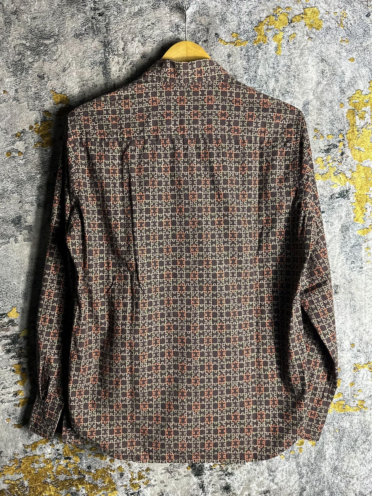 In The Attic IN THE ATTIC ARCHIVE PUZZLE WESTERN GOTHIC BUTTON SHIRT Size US L / EU 52-54 / 3 - 4 Thumbnail