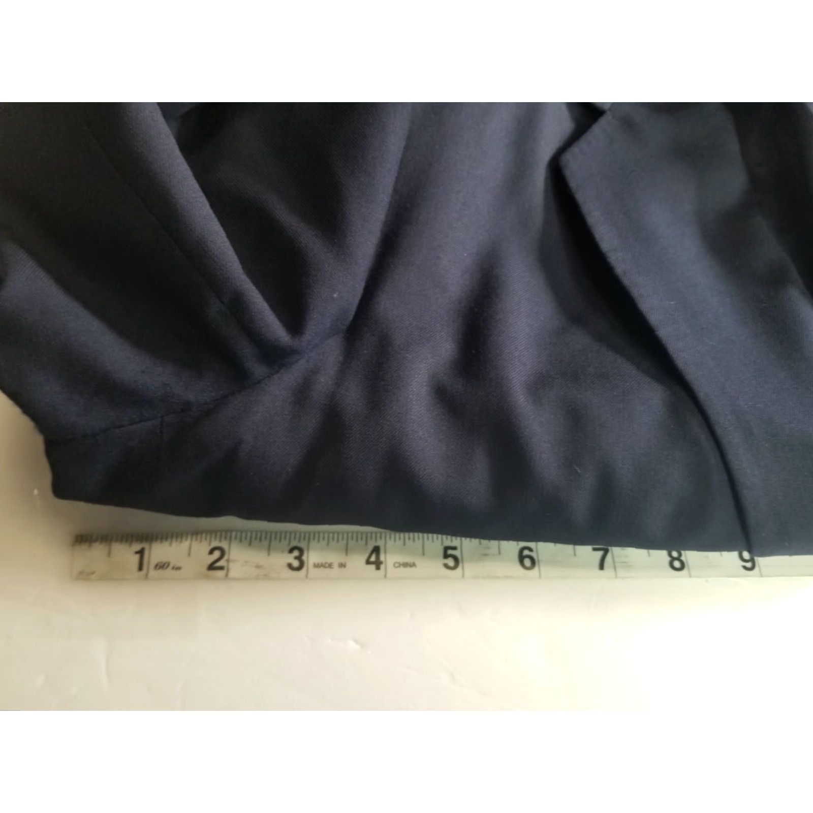Vintage DORMEUIL AMADEUSS ENGLAND Blazer 48 R Wool 2-Button Blue Men Jacket Coat 100% See All pics Size 48R - 3 Thumbnail