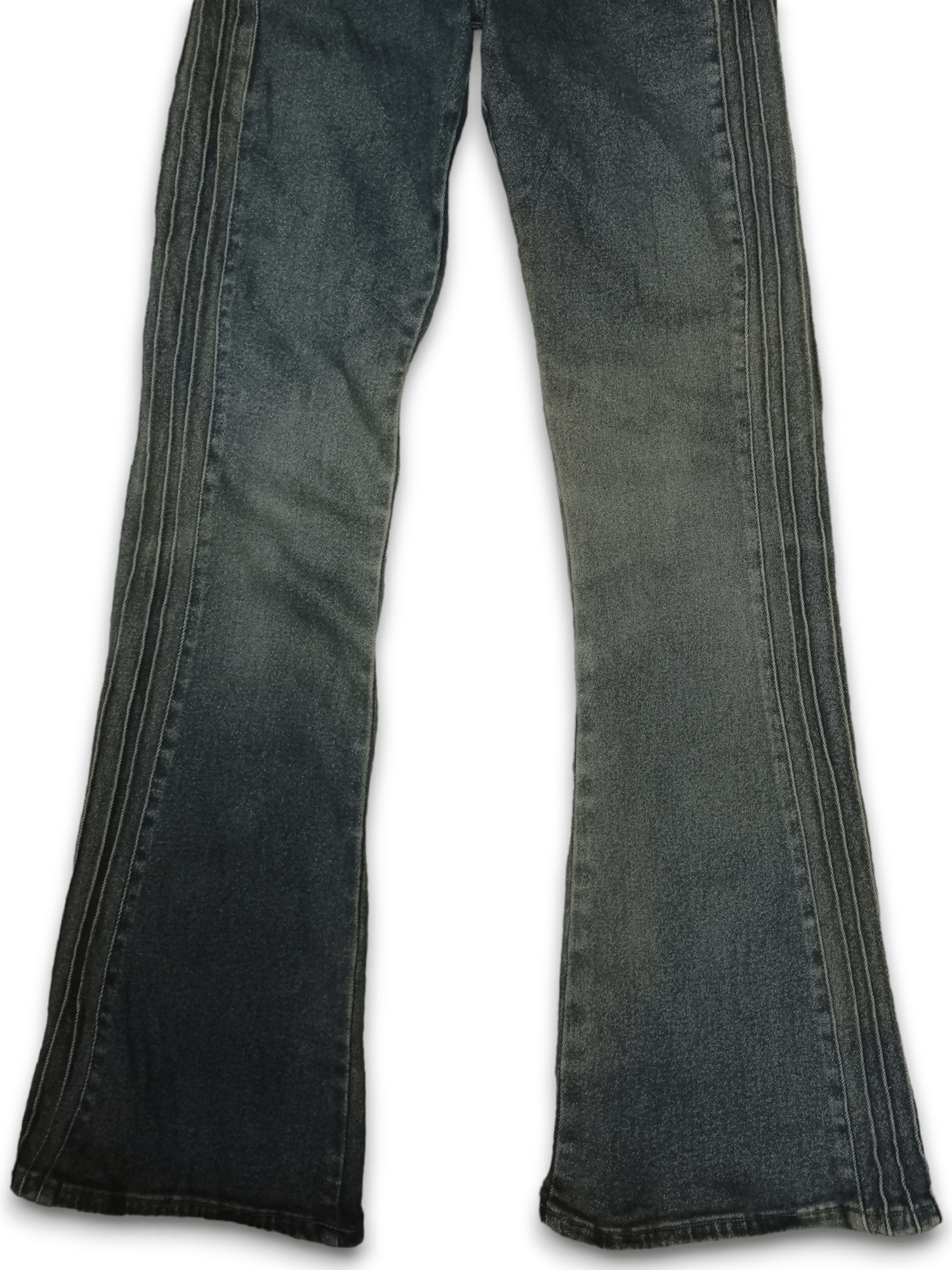 Wrangler Vintage Wrangler Bell Bottoms Mud Wash Flare Jeans Size 24" / US 00 / IT 34 - 5 Thumbnail