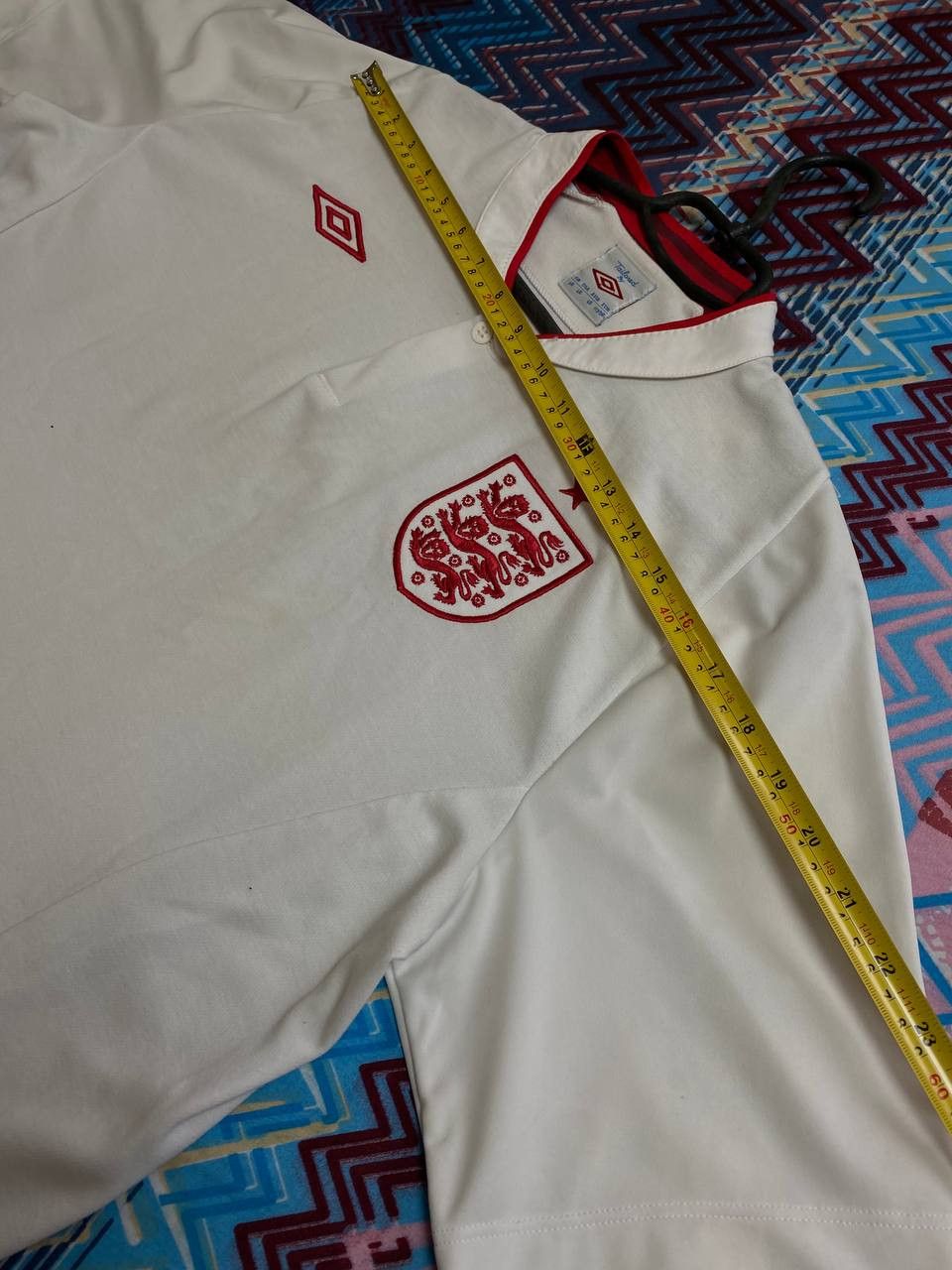 Umbro Sportwear T-Shirt Umbro footbal England Jerseys Y2K Vintage Size US XL / EU 56 / 4 - 13 Thumbnail