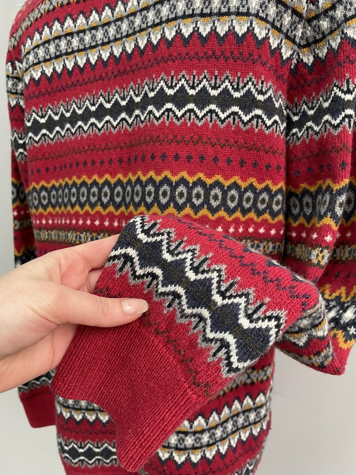Barbour Vintage Barbour Scotland Wool Pullover 90’s Sweater Size US M / EU 48-50 / 2 - 8 Thumbnail