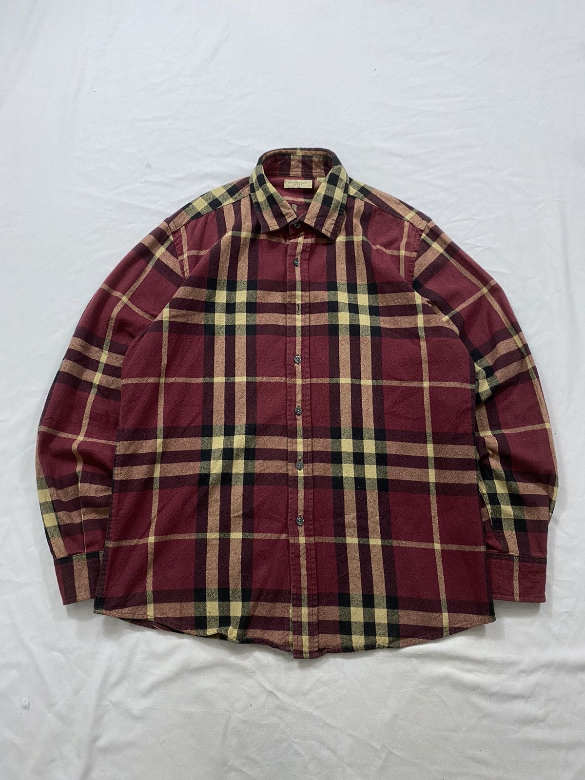 Vintage Burberry Brit button ups flannel long sleeve