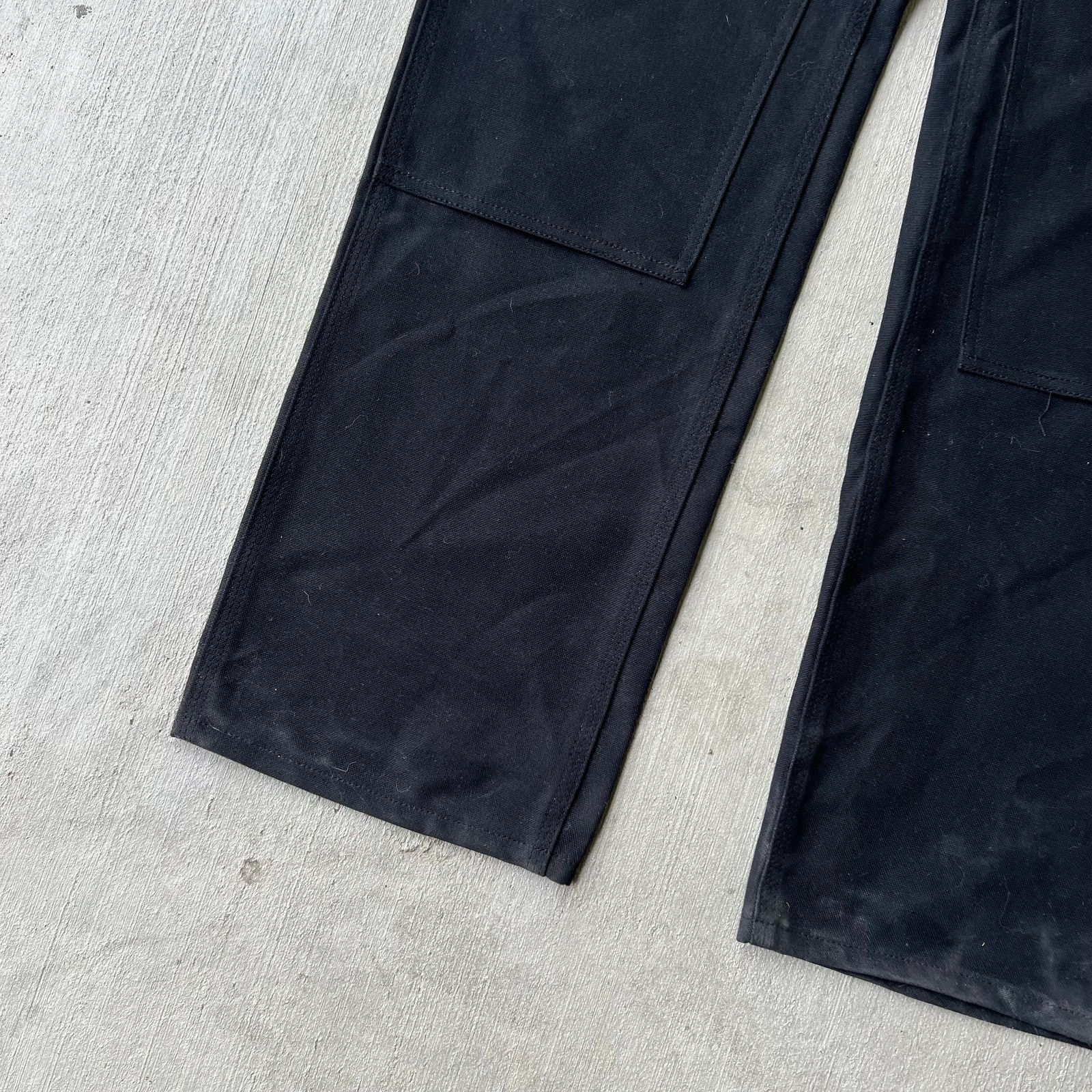 Carhartt × Vintage Carhartt black double knee work wear carpenter pants Size US 34 / EU 50 - 4 Thumbnail