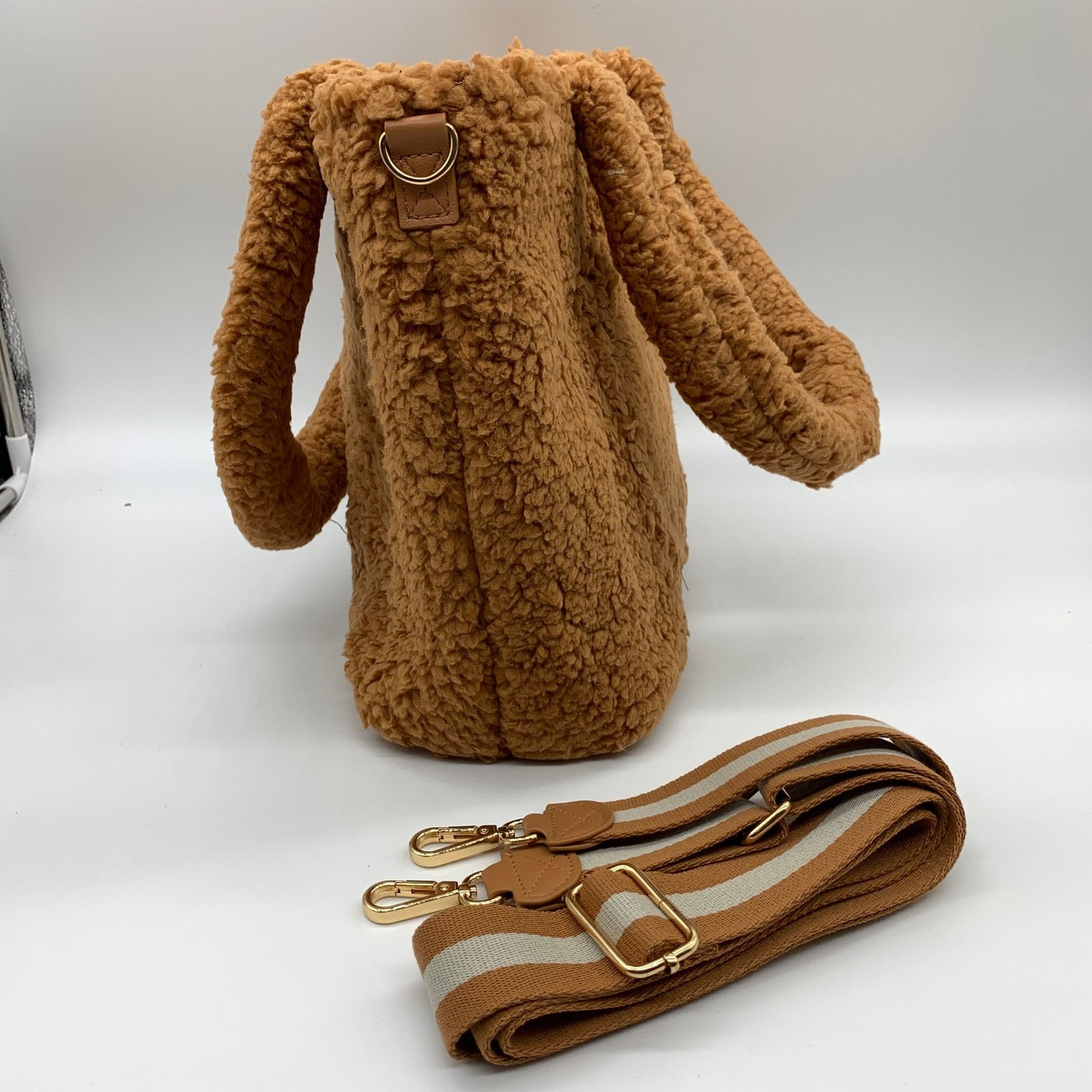 Other BumbleBella by Jill Martin Allover Sherpa Medium Brown Size ONE SIZE - 8 Thumbnail