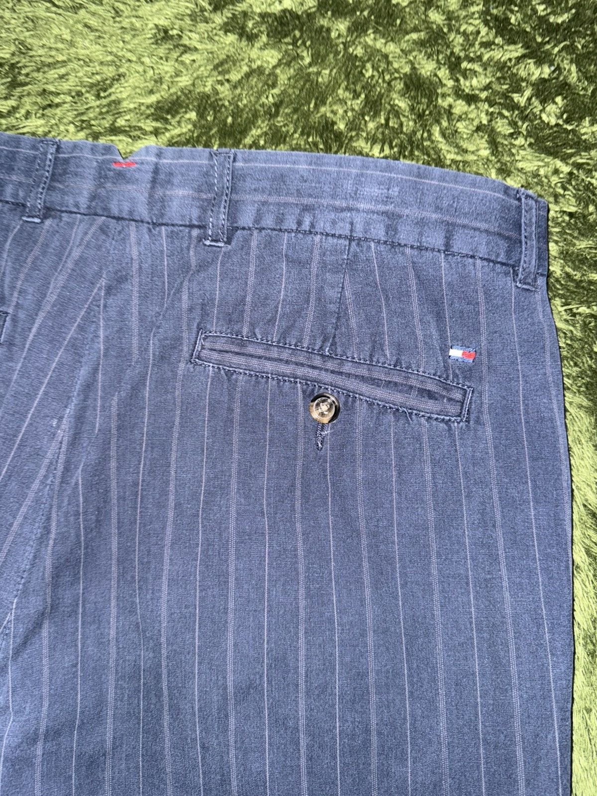 Tommy Hilfiger [33] tommy hilfiger USA stripe washed cotton trouser chino Size US 33 - 10 Thumbnail