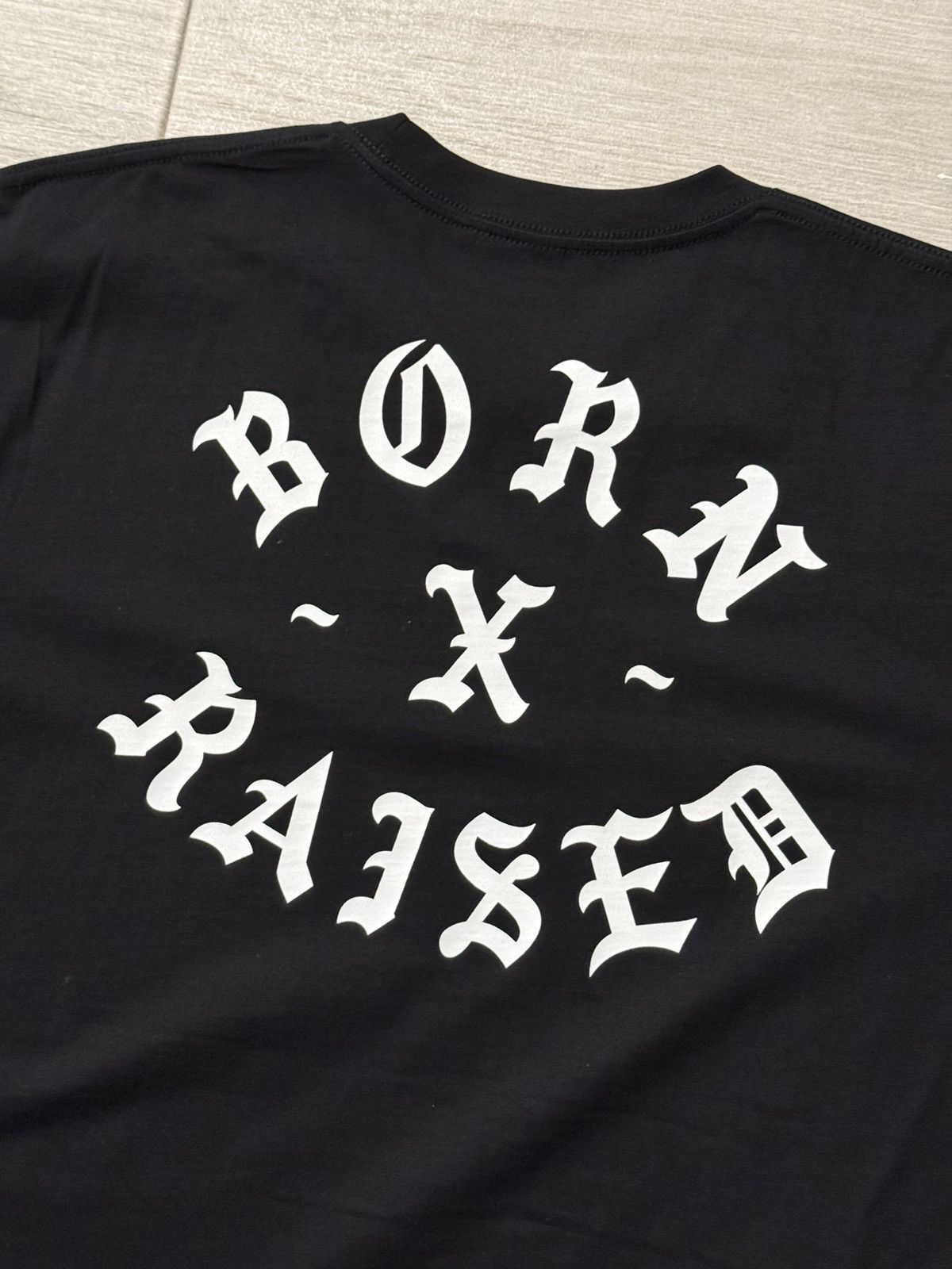 Born X Raised BORN X RAISED Rocker Tee T-Shirt Black White Sz L Large Used Size US L / EU 52-54 / 3 - 6 Thumbnail