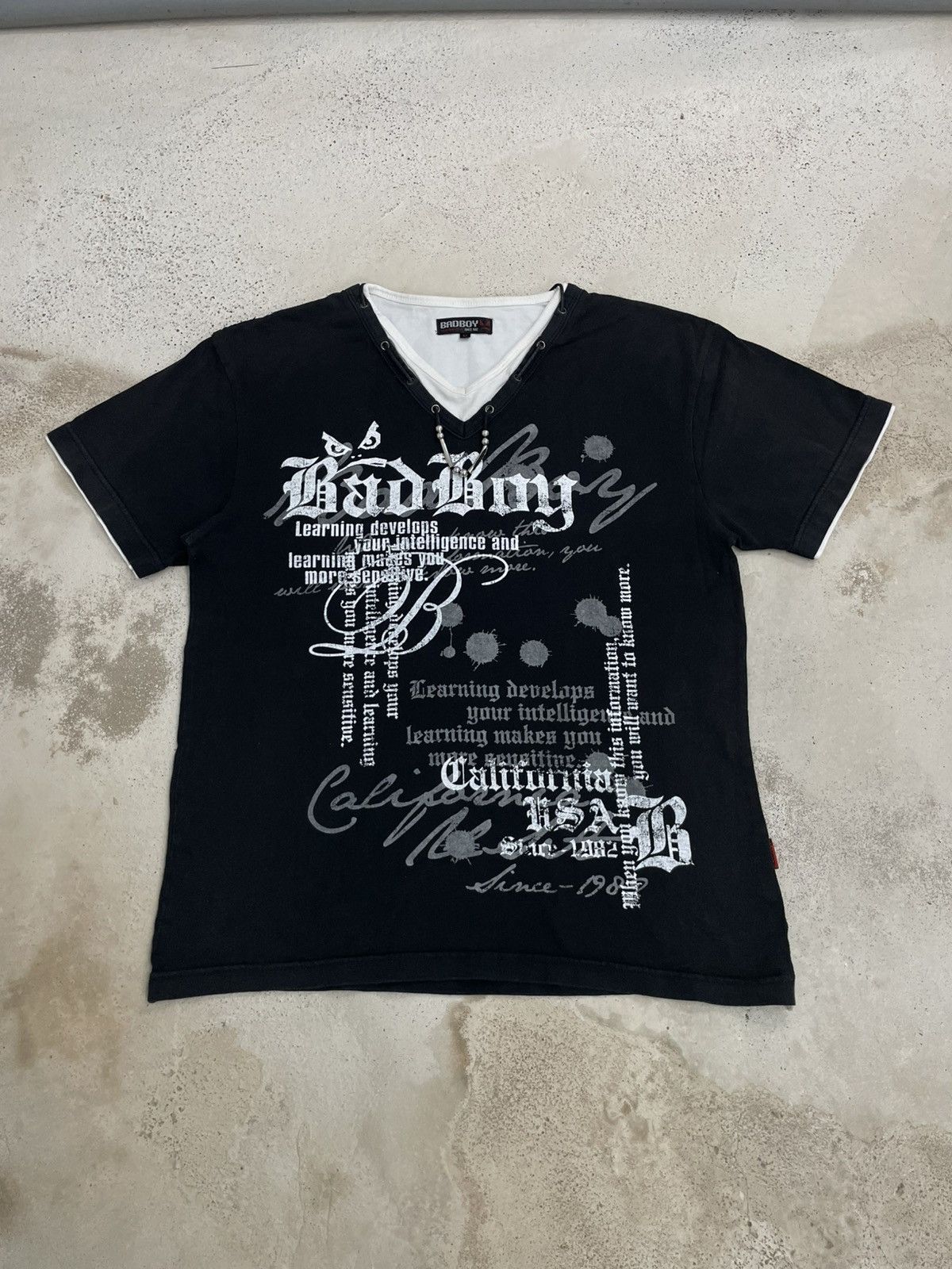 Bad Boy Y2k Life Poem Affliction Punk Style