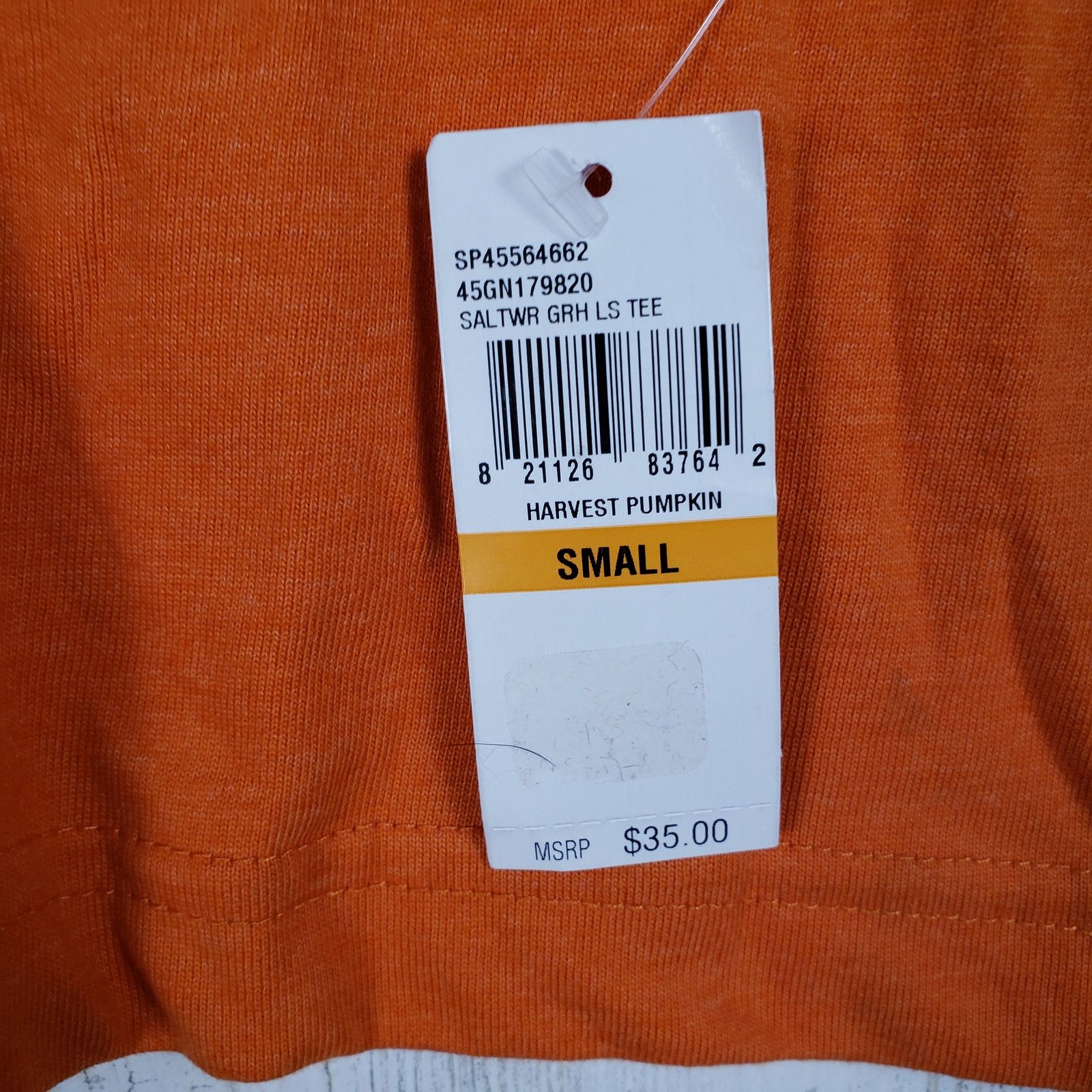 Izod NWT Izod Saltwater Orange Jeep Long Sleeve Tee Size Small Size US S / EU 44-46 / 1 - 6 Thumbnail