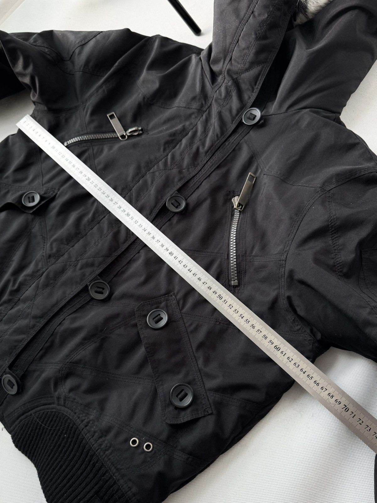 Japanese Brand Vintage Fur N2b Bomber Jacket Alpha Industries Style Ma-1 XL Size US XS / EU 42 / 0 - 20 Thumbnail