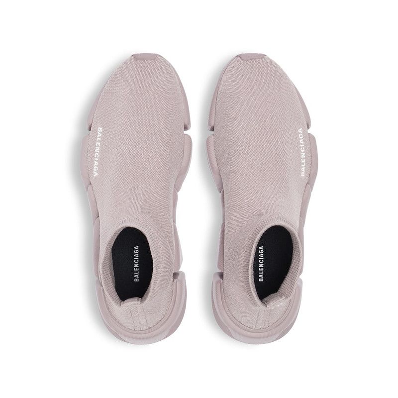 Balenciaga o1tr1nto0526 Speed 2.0 Recycled Knit Sneakers Faded Purple Size US 9 / IT 39 - 6 Thumbnail