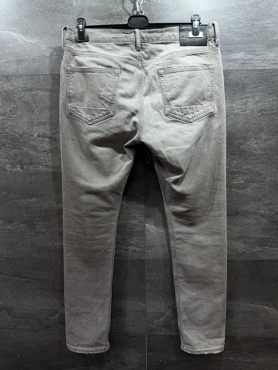 Other Allsaints GETI Rex Distressed Embroidered Jeans Pants Mens Size US 32 / EU 48 - 2 Thumbnail