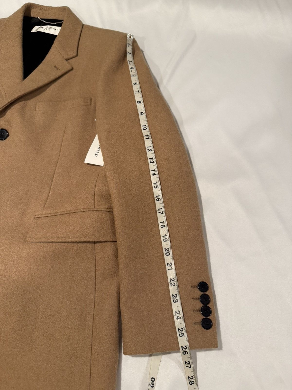 Saint Laurent Paris Saint Laurent Hedi Slimane overcoat. 54/44 Size US L / EU 52-54 / 3 - 6 Thumbnail
