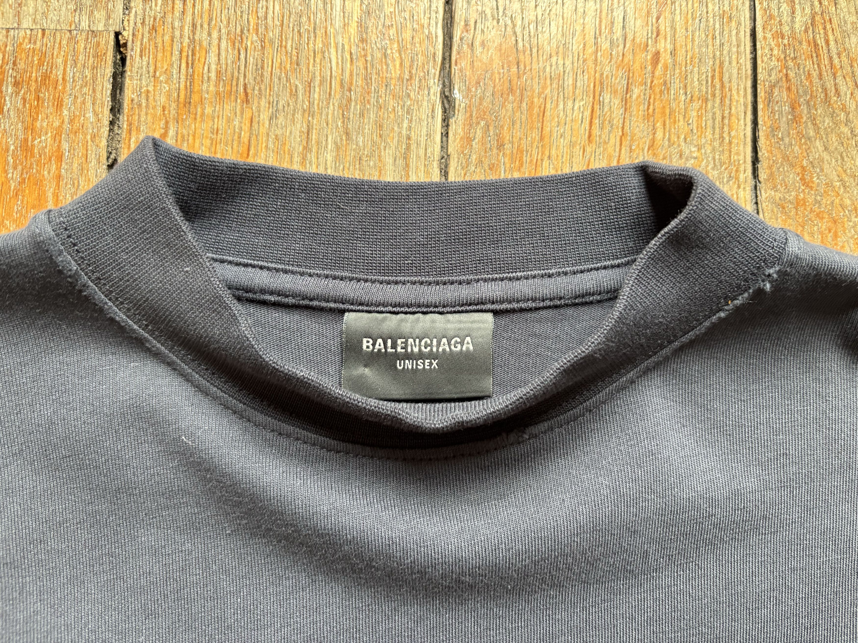 Balenciaga BE KIND LS Shirt Size US S / EU 44-46 / 1 - 4 Thumbnail