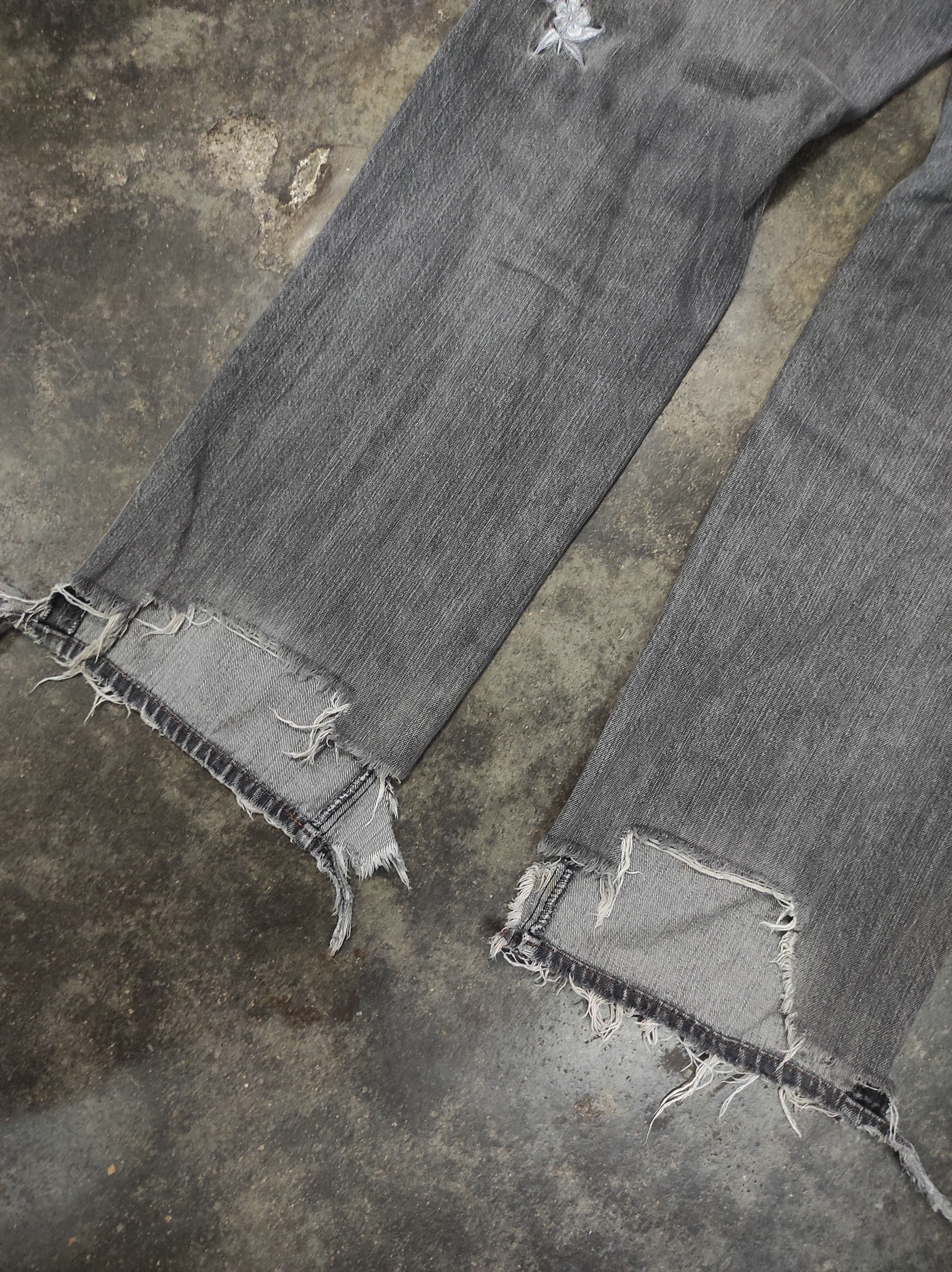 Japanese Brand × Vintage DENIM SUKAJAN SAKURA DISTRESSED JEANS Size US 38 / EU 54 - 12 Thumbnail