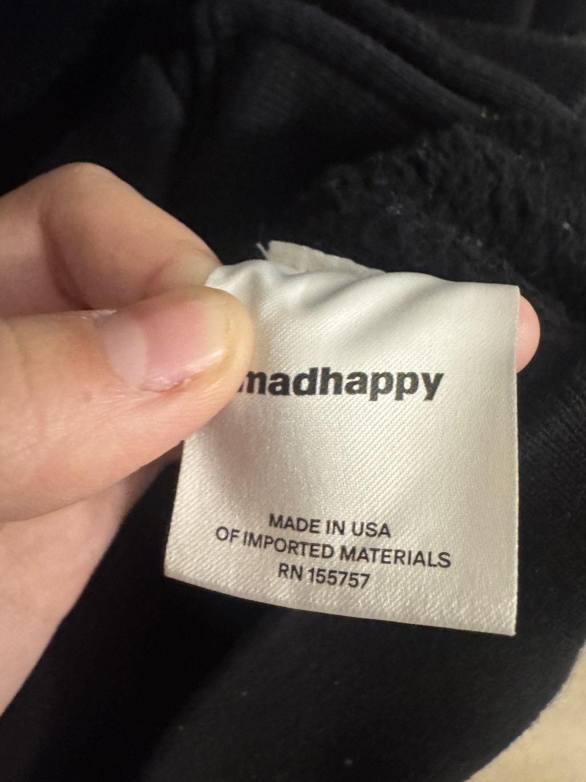 Madhappy MadHappy Black zip up hoodie size M Size US M / EU 48-50 / 2 - 10 Thumbnail
