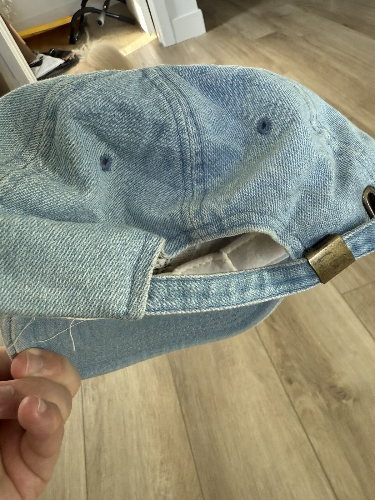 Other Vintage Denim Raider hat Size ONE SIZE - 2 Thumbnail