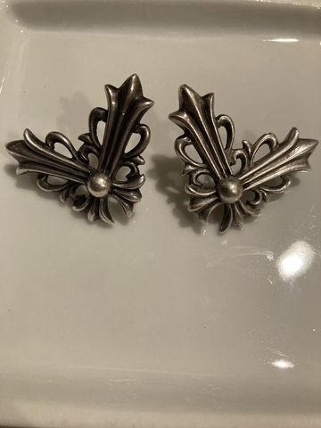 *RARE* Chrome Hearts Double Cross Collar Pins