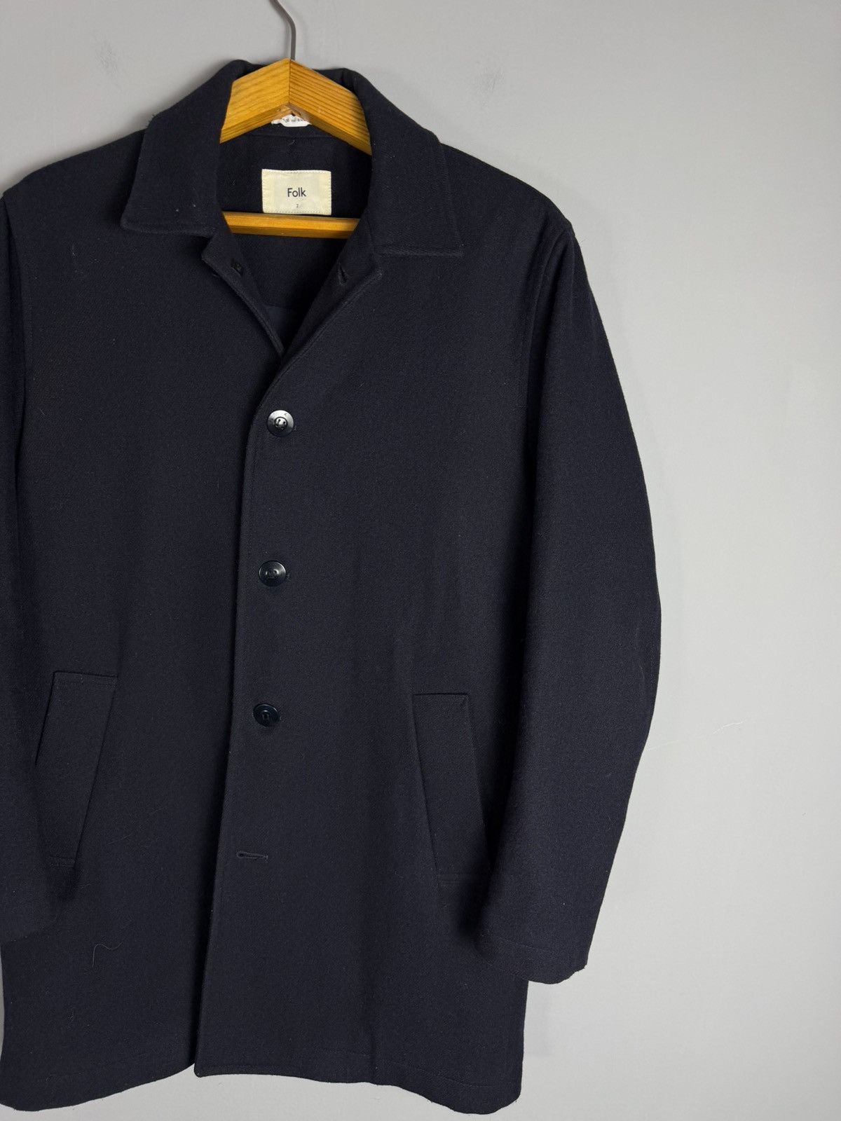 Folk Mens Folk heavy coat jacket Size US S / EU 44-46 / 1 - 3 Thumbnail