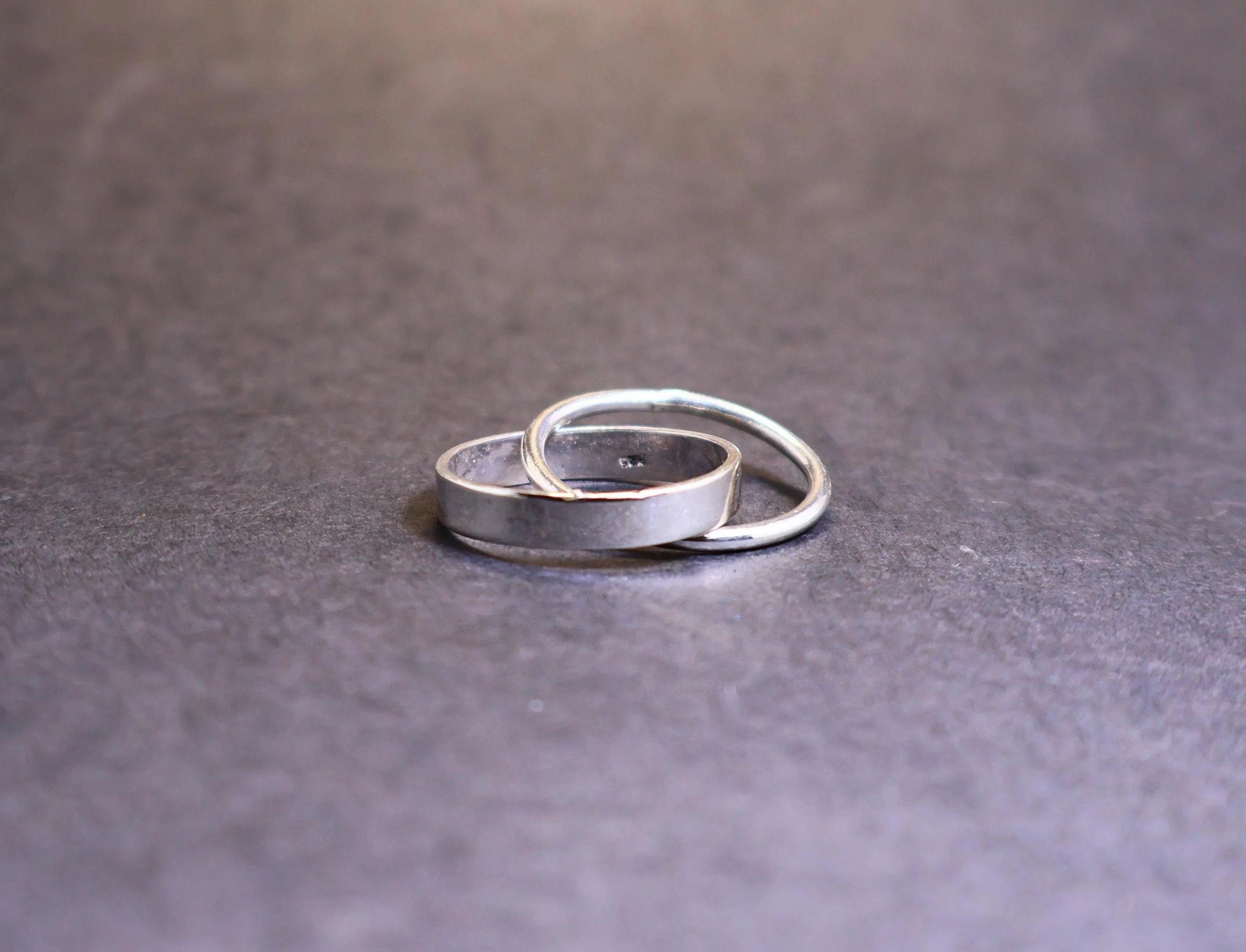 Handmade Rolling Band Ring, 925 Sterling Silver, Handmade Band Gifts, Size ONE SIZE - 1 Thumbnail