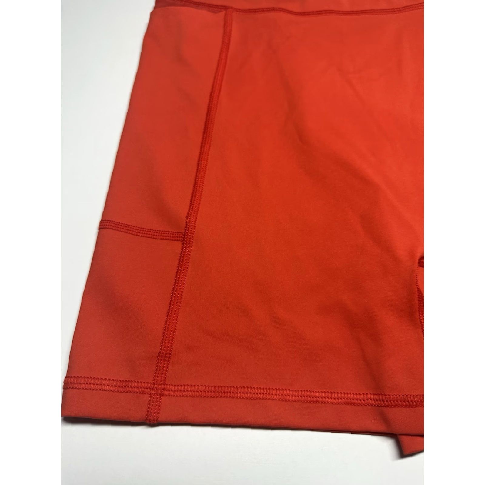 Vintage Offline Aerie Women Shorts M Stretch Compression Side Pockets Red Size 32" / US 10 / IT 46 - 3 Thumbnail