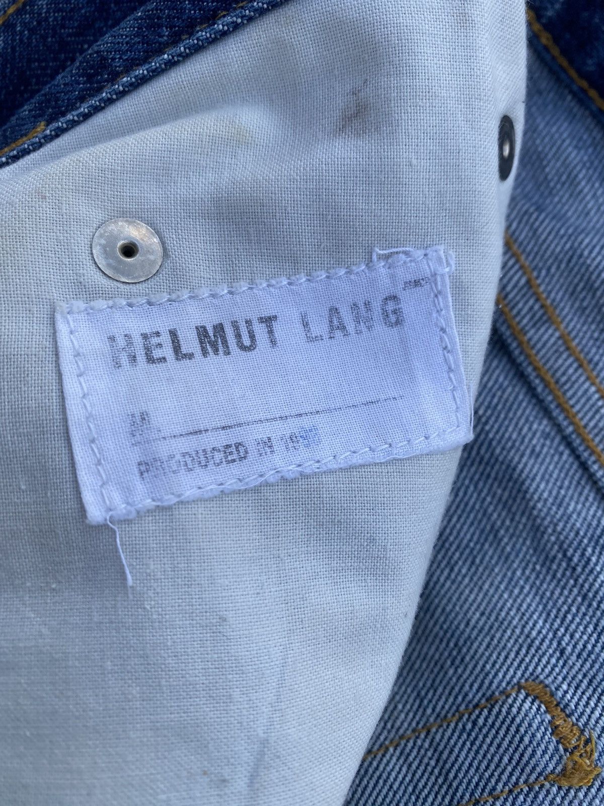 Helmut Lang Rare Helmut Lang Produced in 1998 Denim /Jeans Size US 31 - 12 Thumbnail