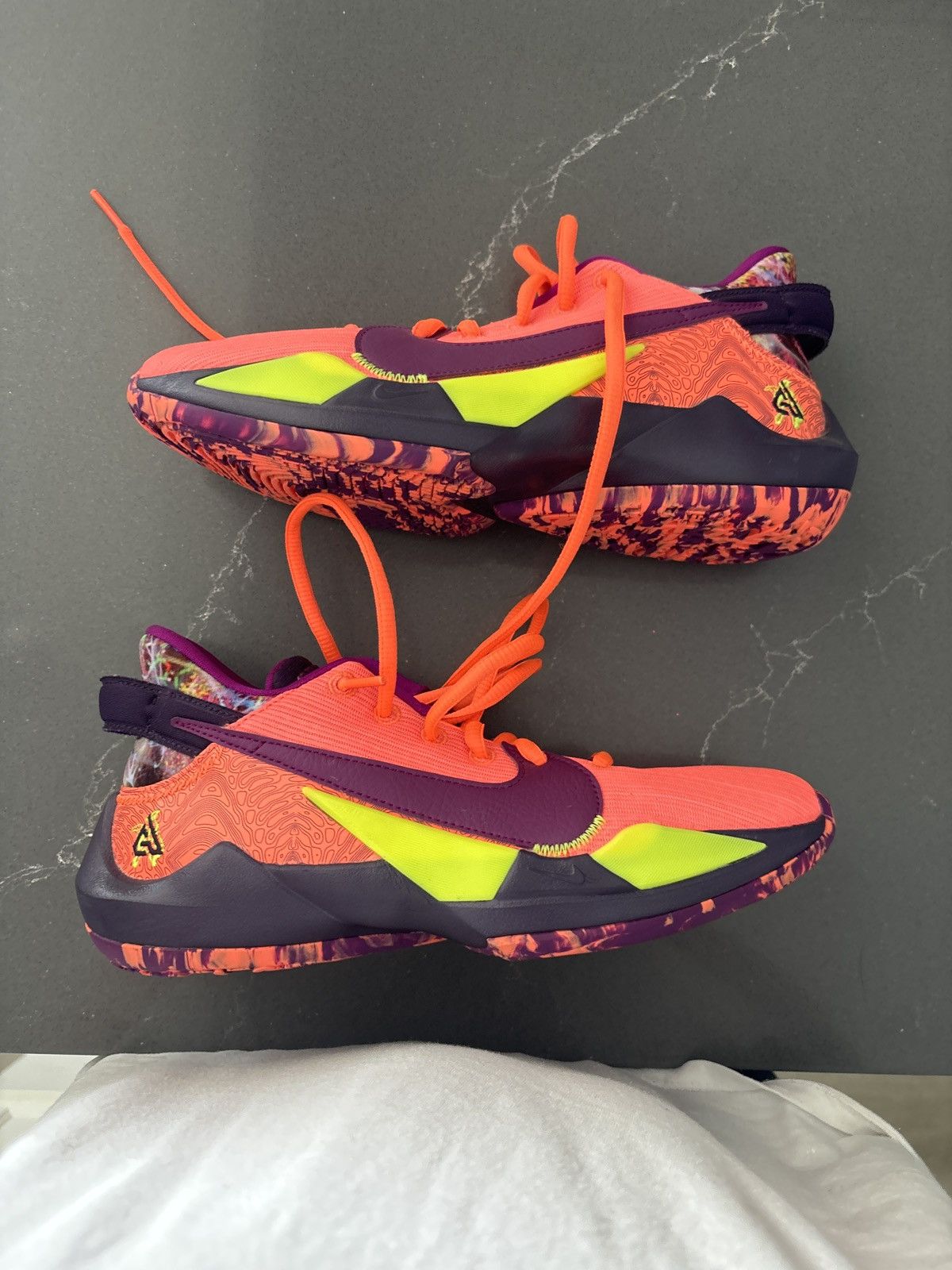 Nike Nike Zoom Freak 2 SE Bright Mango GS 5Y New No Box Size US 5 / EU 37 - 1 Thumbnail