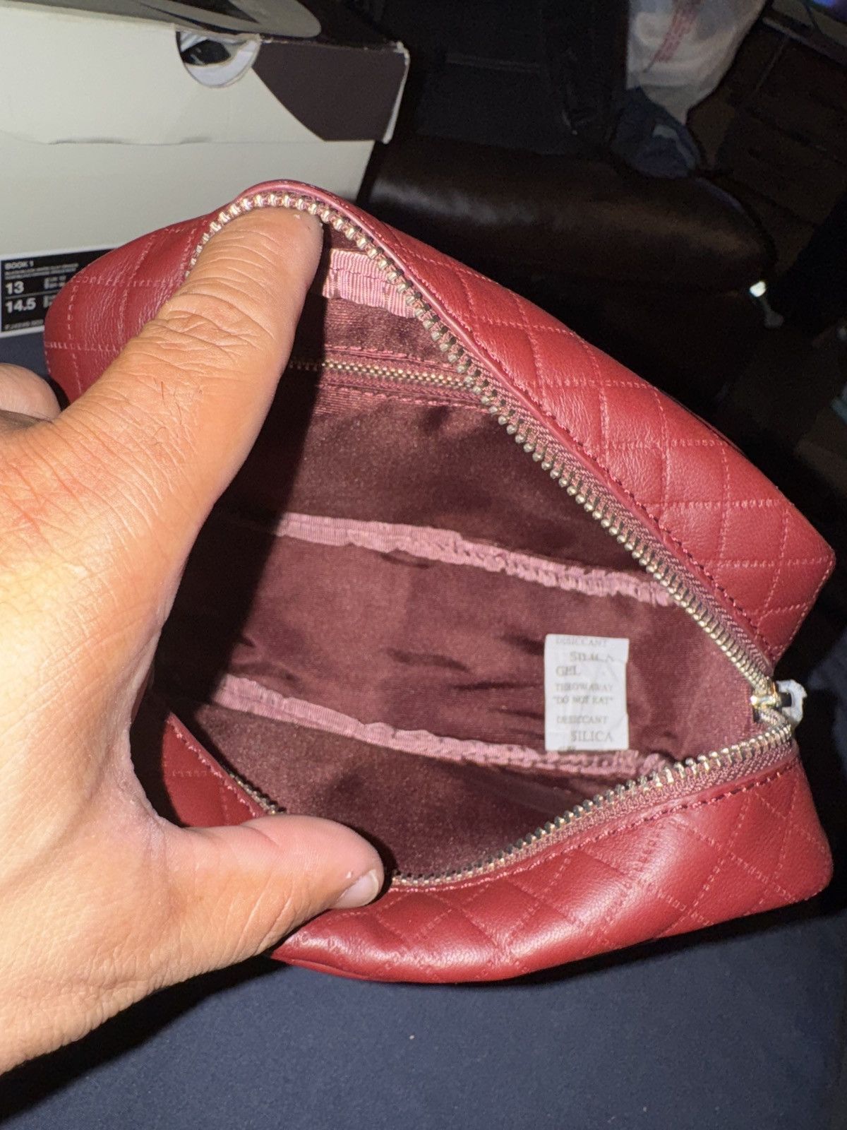 Other Vianel Burgundy Cosmetic Bag Size ONE SIZE - 3 Thumbnail
