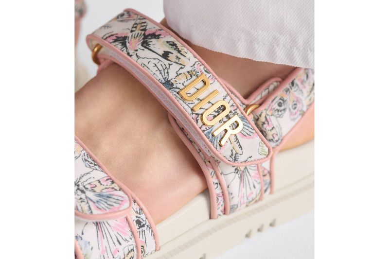 Dior o1w1db10426 KCQ868 Dioract Sandals in White/Multicolor Size US 9.5 / IT 39.5 - 8 Thumbnail