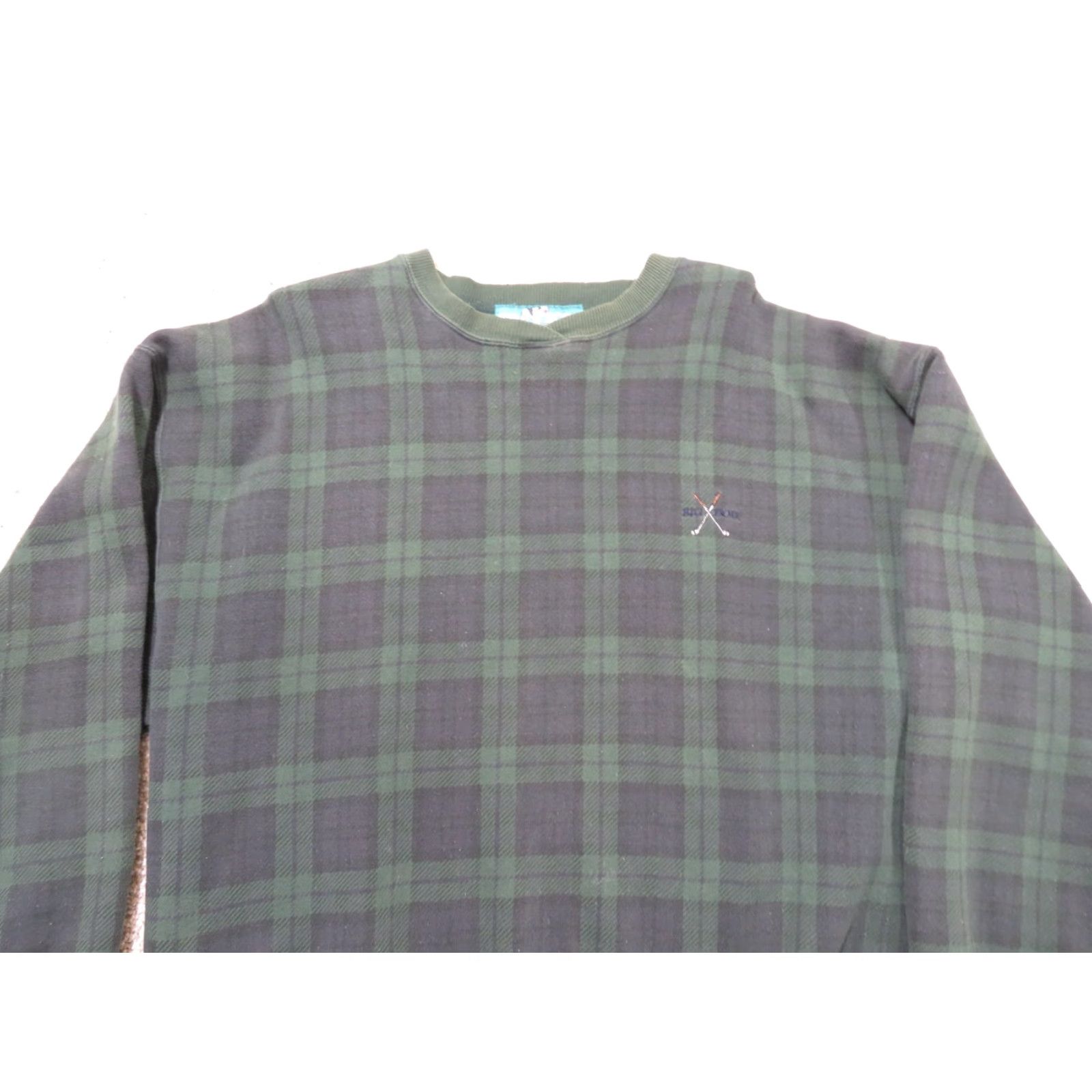 Big Dogs VINTAGE Big Dogs Sweater Shirt Mens M Green Plaid Golf Crew Neck Long Sleeve Pullover Heavyweight 90s Y2K Fall Winter Spring Size US M / EU 48-50 / 2 - 3 Thumbnail