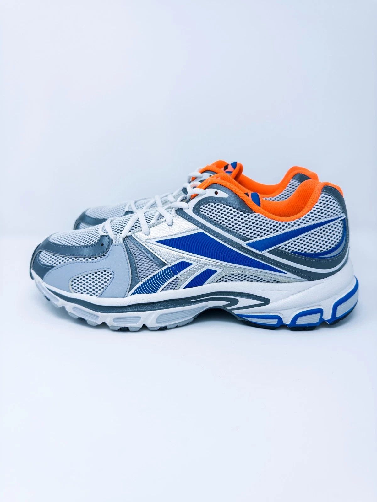 Reebok × Vetements Vetements Reebok Spike Runner 200 Gray Orange Blue Size US 10 / EU 43 - 4 Thumbnail