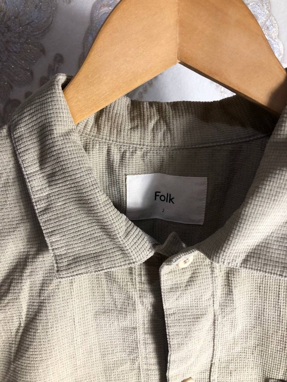Folk × Vintage VERY RARE FOLK OVER-SHIRT JAPANESE BRAND Y2K FASHION 90s Size US S / EU 44-46 / 1 - 3 Thumbnail