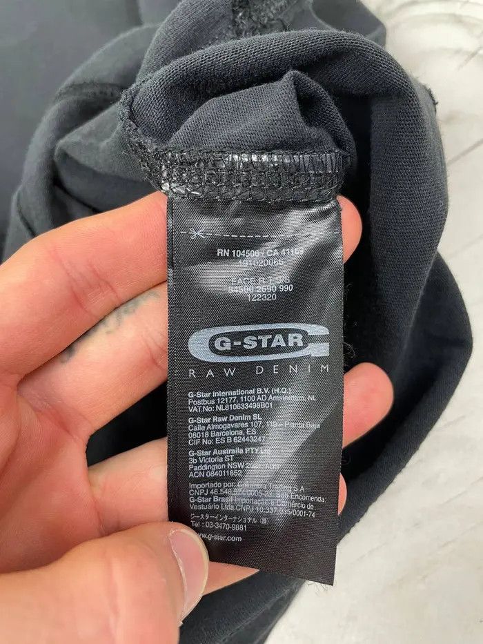 G-Star G Star Raw Big Logo T Shirt Size US M / EU 48-50 / 2 - 10 Thumbnail